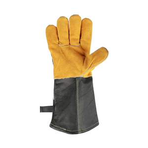 Guantes de Soldadura TIG de Piel de Vacuno de Primera Calidad, Estilo Guantelete, Longitud OPERA, Seguros, Duraderos, Resistentes a las Llamas, Transpirables y Ecológicos - Product Image 2