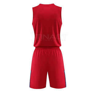 Ensemble d'uniformes de basketball personnalisés, tissu de haute qualité, respirant et léger, adapté aux entraînements des équipes - Product Image 2