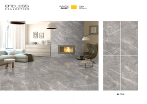 Azulejos de Lujo de Primera Calidad, 600x1200mm, Acabado Pulido, Textura de Piedra, Resistentes al Desgaste, Losas de Porcelana Económicas para Paredes - Product Image 4