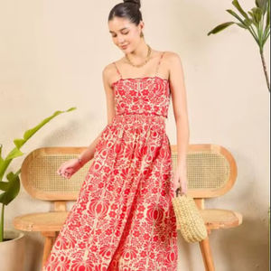 Vestidos Largos Maxi de Algodón sin Mangas con Encaje Calado 2026 - El Mejor Diseño, Novedad Popular, Elegante y Casual de Verano para Mujer - Product Image 1