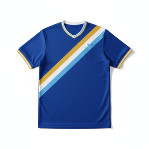Maillots de football personnalisés 2025 – Nom de l'équipe sur le devant, manches courtes, impression numérique, 100 % polyester, broderie 3D, légers - Product Image 1
