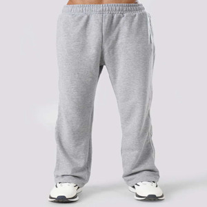 Pantalon de jogging décontracté pour homme en Spandex/Polyester léger, taille élastique, pour la gym, le fitness, l'entraînement sportif, le streetwear et comme pantalon de survêtement - Product Image 1