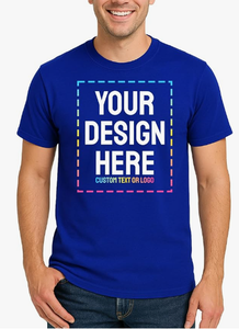 Camiseta de Algodón con Logotipo Personalizado OEM, Impresión por Transferencia de Calor, Secado Rápido, Transpirable, Corte Regular, Cuello Redondo, MOQ Bajo, Camisetas de Manga Corta para Hombre - Product Image 2