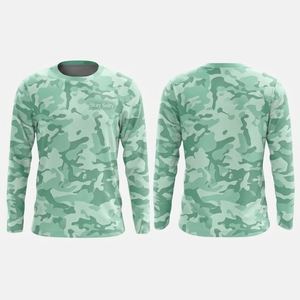 Chemises de pêche personnalisées à manches longues, impression de haute qualité, jersey anti-UV, chemises de pêche pour hommes, protection solaire UPF 50, jersey à manches longues - Product Image 5
