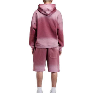 Nuevo Conjunto Cortavientos para Hombre, Sudadera con Capucha y Pantalones Cortos, Conjunto de 2 Piezas - Product Image 4