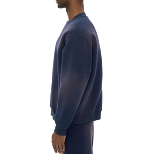 Sudadera Oversize Vintage de Algodón 100% OEM para Hombre y Mujer con Lavado Ácido, Cuello Redondo, Estilo Urbano de Primavera, Venta al por Mayor - Product Image 5