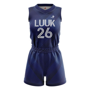 Camiseta de Baloncesto Femenina OEM, Diseño Personalizado con Nombre del Equipo y Número del Jugador, Sublimación Completa, Ropa Deportiva de Secado Rápido - Product Image 5