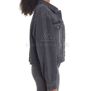 แจ็คเก็ตยีนส์ผู้หญิงคุณภาพสูง ขายดี น้ำหนักเบา ทันสมัย ระบายอากาศได้ดี สำหรับขายออนไลน์ - Product Image 4