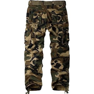 Pantalon de travail homme fabriqué en usine de haute qualité 65% coton 35% polyester motif droit grande taille imperméable avec plusieurs poches - Product Image 5