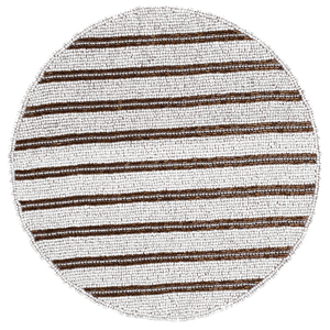 แผ่นรองจานประดับลูกปัดทำด้วยมือสุดหรูแผ่นรองแก้วและผ้าปูโต๊ะสำหรับโต๊ะอาหารร้านอาหารและโรงแรม - Product Image 1