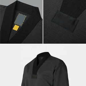 Tenue d'entraînement de Taekwondo avec options de logo personnalisé, légère et durable, idéale pour les écoles, les gymnases et la pratique quotidienne - Product Image 3