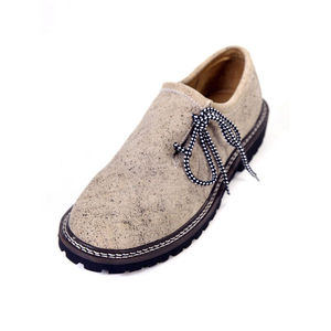 Chaussures en daim brodées traditionnelles noires, chaussures Trachten, toutes tailles US, Europe, chaussures Lederhosen - Product Image 2