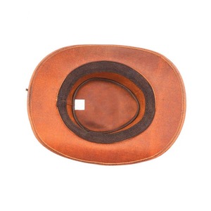Unique Design Comfortable Leather <b>Hats</b> Casual Wear New Latest Design Top Selling Leather <b>Hats</b> - Product Image 4