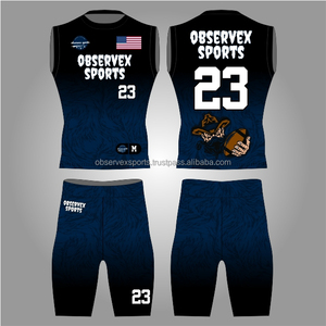 Tenue de football américain 7v7 personnalisée, nouveau design, maillot et short de flag football 7on7 pour jeunes, respirant, sublimation, uniformes 7 sur 7 - Product Image 1