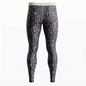 Leggings confortables pour hommes, tissu respirant et anti-humidité, design moderne pour la salle de sport, les voyages et les activités de fitness en plein air - Product Image 3