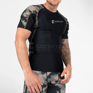 Rashguard pour homme à manches longues, nouveau design, en vente en ligne, service OEM, vêtements de fitness pour homme. - Product Image 5
