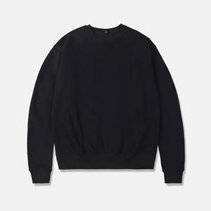 Men's Casual Solid Regular Fit Long Sleeve Crewneck Pullover <b>Sweatshirt</b> Fleece Custom Color Custom Logo Winter Season <b>Plain</b> Dyed - Product Image 4