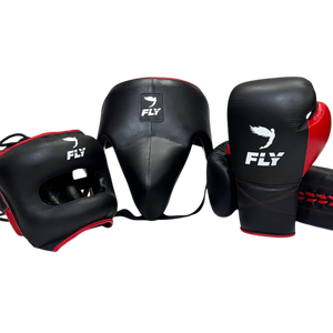 Premium Fly <b>Boxing</b> Gloves Mma Kickboxing Muay Thai Sanda Adult For Martial Arts Head Guard Groin Guard Combo <b>Set</b> For <b>Sparring</b> - Product Image 5