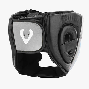 Protector de Cabeza Venomous Black, de Cuero, para Boxeo, MMA, Muay Thai, Entrenamiento - Product Image 3