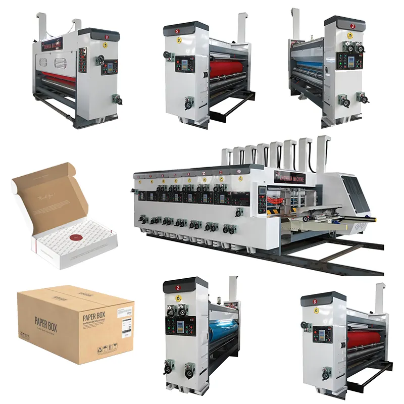 ZH-YSF-D Flexo 인쇄 기계 3 색 Flexo 인쇄 기계 가격 골판지 판지 Flexo 인쇄 기계