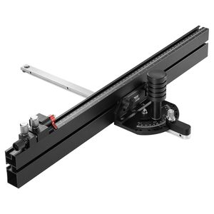 Regla de Inglete de Precisión para Sierra de Mesa de Aleación de Aluminio 3/4 x 3/8, con 24 Rejillas, 15 Toques de Ángulo y Ranura Estándar Ajustable - Product Image 1