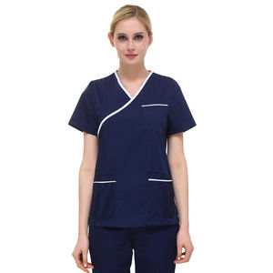 Premium Unisex Medical <b>Scrub</b> Set with Jogger Pants Customized Hospital Nursing Uniform Wholesale - Product Image 2