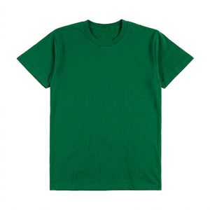เสื้อยืดแฟชั่นสตรีทแวร์ ผ้าฝ้ายถัก 100% พิมพ์ลายดิจิทัล กันยับ สวมใส่สบาย สีพื้น สำหรับผู้ชายและผู้หญิง - Product Image 1
