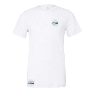 T-shirt à col rond - T-shirt en bambou/coton de qualité supérieure, séchage rapide, anti-boulochage, coupe douce - Product Image 1