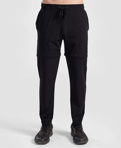 Pantalones Deportivos Personalizados para Hombre, Cintura Alta, Ligeros, de Secado Rápido, Transpirables, para Gimnasio, Entrenamiento, Ajuste Sólido, OEM - Product Image 2