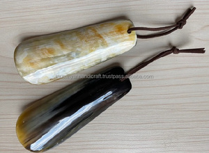 Corne à la main chaussure corne de buffle Mini corne de chaussure pour hommes femmes enfant utiliser avec personnaliser la taille - Product Image 2