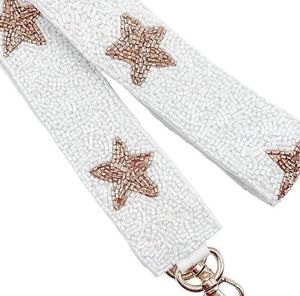 Custom Design Beaded Crossbody <b>Bag</b> <b>Strap</b> Handmade BEADED CHAIN <b>Replacement</b> <b>Straps</b> Sporty Adjustable by AFZA ENTERPRISES - Product Image 6