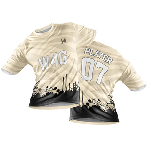 Custom Sublimated Men's Soccer Jerseys 100% Polyester Breathable Quick Dry Anti-Bacterial Short Sleeve Fitted Custom Team Name - Product Image 3