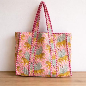 Quilted Cotton <b>Tote</b> Bag Eco Friendly Reusable Grocery Bag Handmade Cotton Carry <b>Tote</b> Custom Gift Bag - Product Image 1