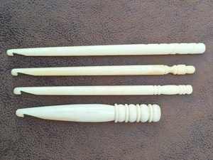 Eco Friendly Natural Bone <b>Crochet</b> <b>Hook</b> Handmade <b>Crochet</b> Needle Knitting Tool OEM ODM Manufacturer With Low MOQ Competitive Price - Product Image 1