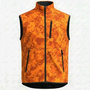 เสื้อกั๊กยิงปืนล่าสัตว์แบบสั่งทำพิเศษ สีพื้น ผ้าคอร์ดูร่า ระบายอากาศ ซับเหงื่อ สำหรับฤดูหนาว เหมาะสำหรับทั้งชายและหญิง - Product Image 2