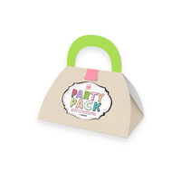 Usine directe Macarons pâtisserie gâteau pour biscuits boulangerie cadeau crêpe Cupcake beignets Hot Dog papier boîte emballage fenêtre poignée pour