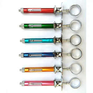 Jeringas Dentales Aspirantes con Mango de Anillo de 2.5 mm, Capacidad de 1.8 ml/2.2 ml, Material de Plástico, Acero Inoxidable/Latón, Fuente Manual para Laboratorio Dental - Product Image 5