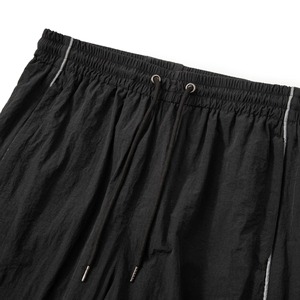 Ensemble de survêtement coupe-vent streetwear personnalisé de haute qualité avec logo imprimé, demi-zip, unisexe, coupe oversize en nylon - Product Image 6