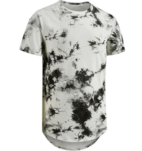 T-shirt pour homme en coton premium épais, style rétro vintage, imprimé graphique hip-hop urbain, effet délavé et vieilli - Product Image 1