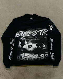 T-shirt à manches longues double couche de grande taille pour hommes, sérigraphie thermique personnalisée, collection du fabricant - Product Image 1