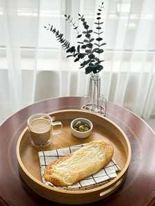 Plateau de service en bambou naturel, design européen, écologique, pour fromage, fruits, collations, cuisine, table à manger, mariage - Product Image 1