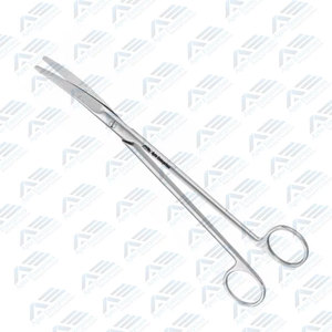 Tijeras de Disección de 230 mm, Instrumento Quirúrgico Ginecológico Premium de 9 Pulgadas, Tupidas, No Estériles, Reutilizables, Curvas Wertheim - Product Image 4