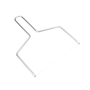 Coltello a filo in acciaio inossidabile per tagliare formaggio fresco, utensile resistente, lavabile solo a mano - Product Image 1