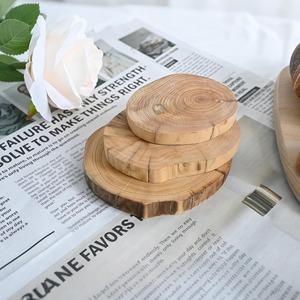 Posavasos de Madera de Diseño Rústico, Hechos a Mano, Ecológicos, Personalizables, de Alta Calidad, para Decoración de Mesa - Product Image 6