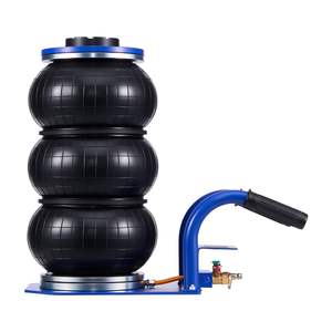 Gato Neumático de Triple Bolsa de 3 Toneladas/6613 Libras, Manijas Cortas, Elevación Rápida, 17.7 Pulgadas/450 mm, para Reparación de Automóviles, SUV, Camionetas, Garaje - Product Image 1