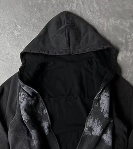 Sudadera con Capucha Clásica CARE MASTER al por Mayor, con Logotipo Personalizado, Tallas Grandes, de Algodón, para Hombre, con Estampado 3D en Relieve, FORTLEO IND - Product Image 1