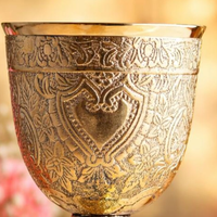 Gobelet à vin artisanal en acier inoxydable avec gravure artistique pour dîners de luxe, verre à jus en acier inoxydable pour événements festifs