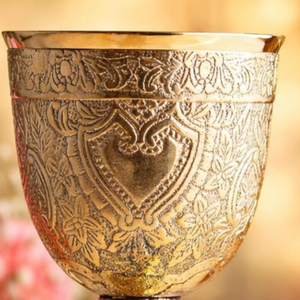 Handcrafted Stainless Steel <b>Wine</b> <b>Goblet</b> with Artistic Engraving for Luxury Dining Stainless Steel Juice Glass for Party Events - Product Image 6