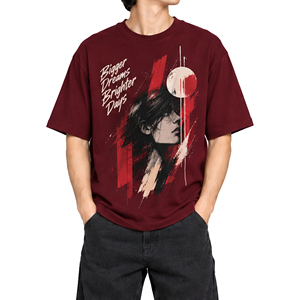 Camisetas personalizadas para hombre con estampado gráfico, 100% algodón, casuales, de manga corta, cuello redondo, estilo urbano, camisetas de moda OEM ODM para hombre - Product Image 2