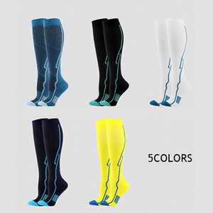 Custom <b>Compression</b> <b>Socks</b> 15-20 MmHg Knee-High Support Sports Travel Knee High Breathable Spandex Polyester <b>Running</b> for Adults - Product Image 4